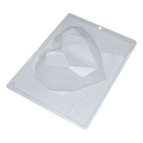 Large Geo Heart Chocolate Mould - 3 piece